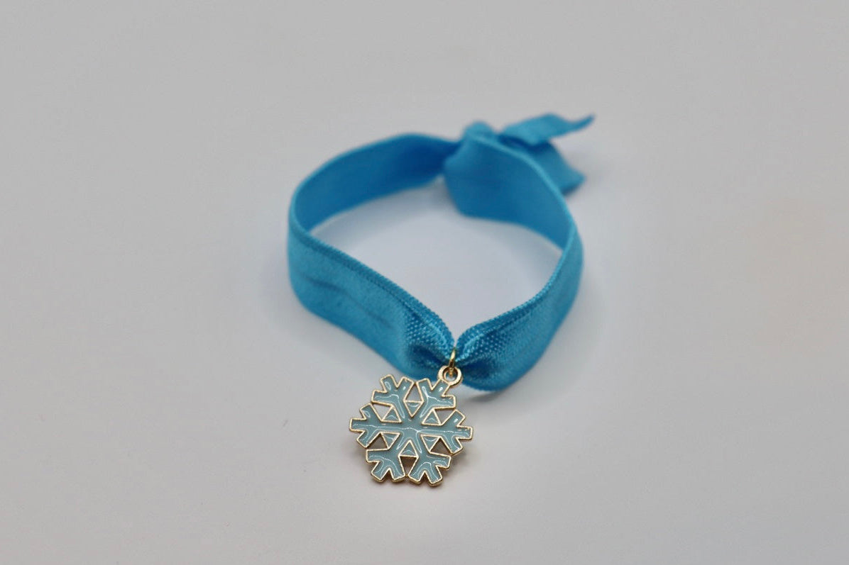 blue snowflake