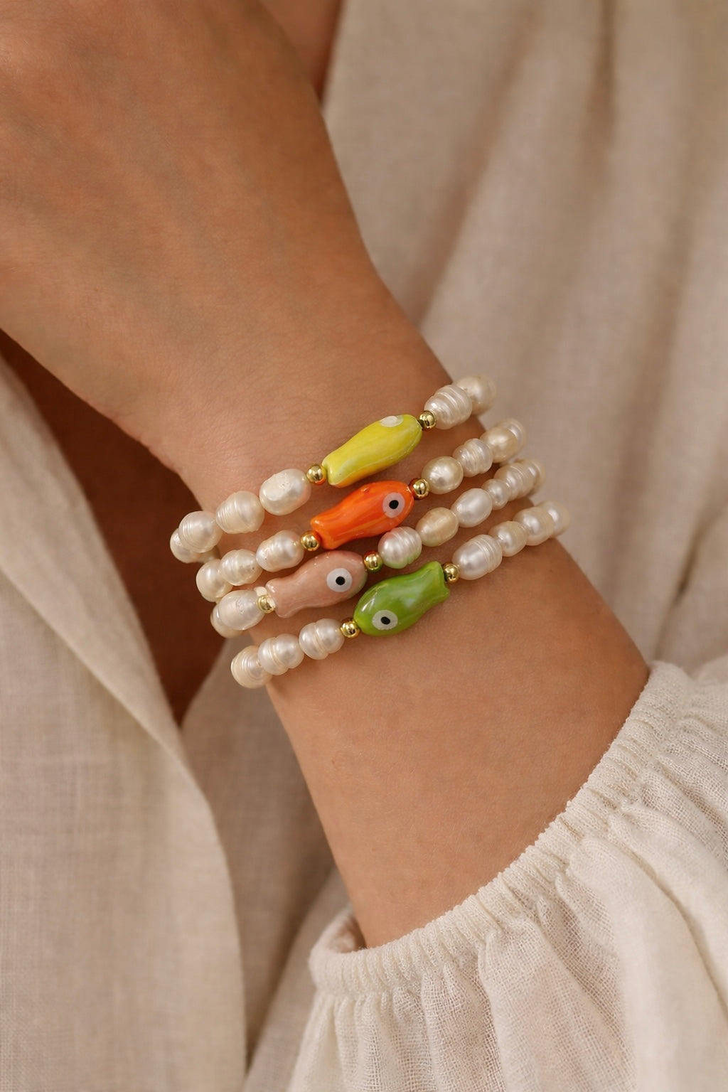 Sunrise Reef Bracelet (Orange Fish)