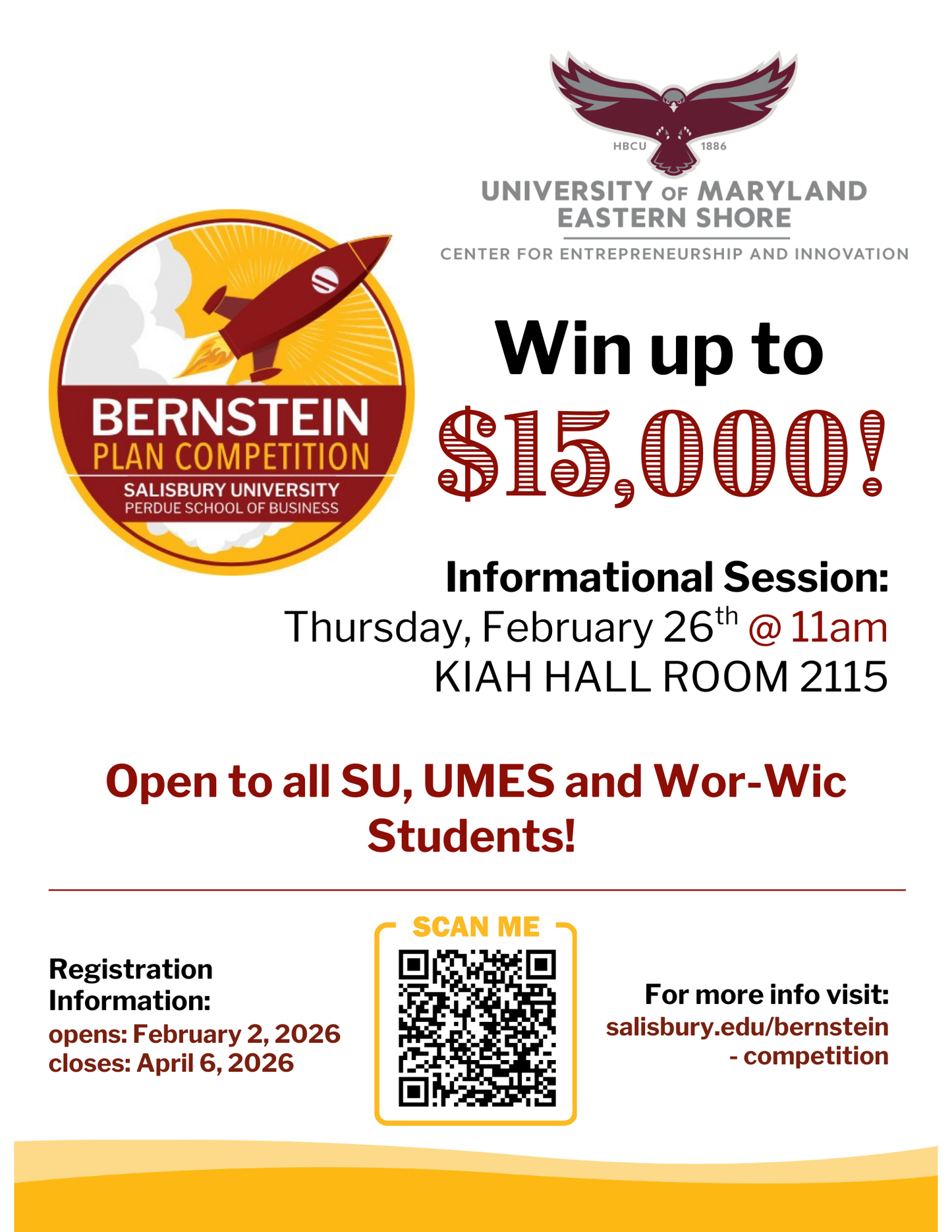 SU Bernstein Pitch Competition Informational Session