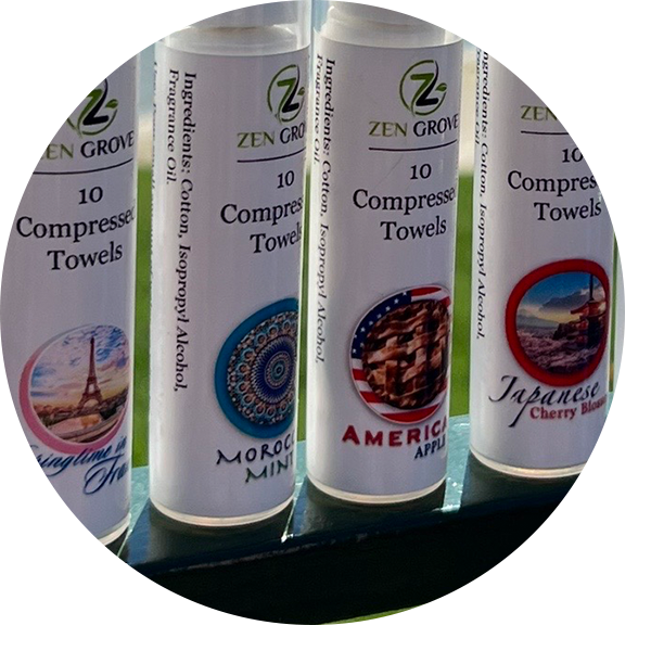 AromaQuest: Mystery Destination Pack of Compressed Towels