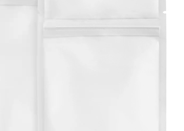Paper Stand-Up Barrier Pouches - 4 x 6 x 2", White