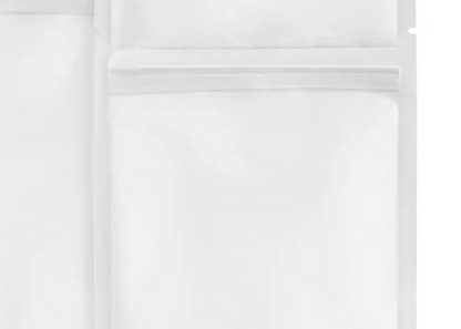 Paper Stand-Up Barrier Pouches - 4 x 6 x 2", White