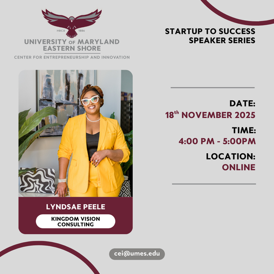 Startup to Success Speaker: Lyndsae Peele