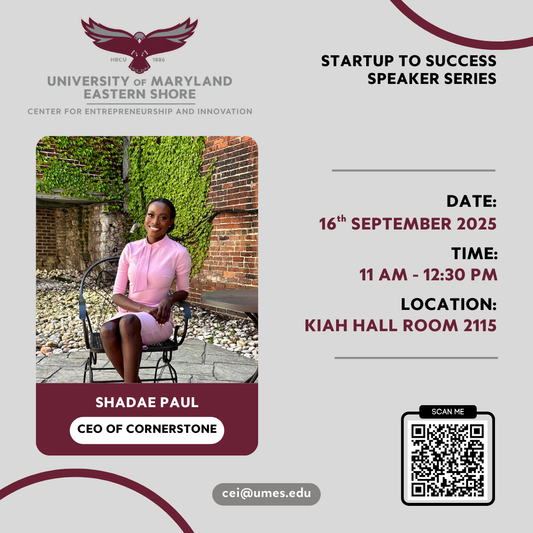 Startup to Success Speaker- Shadae Paul