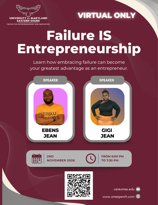 Failure IS Entrepreneurship with Ebens and Gigi Jean