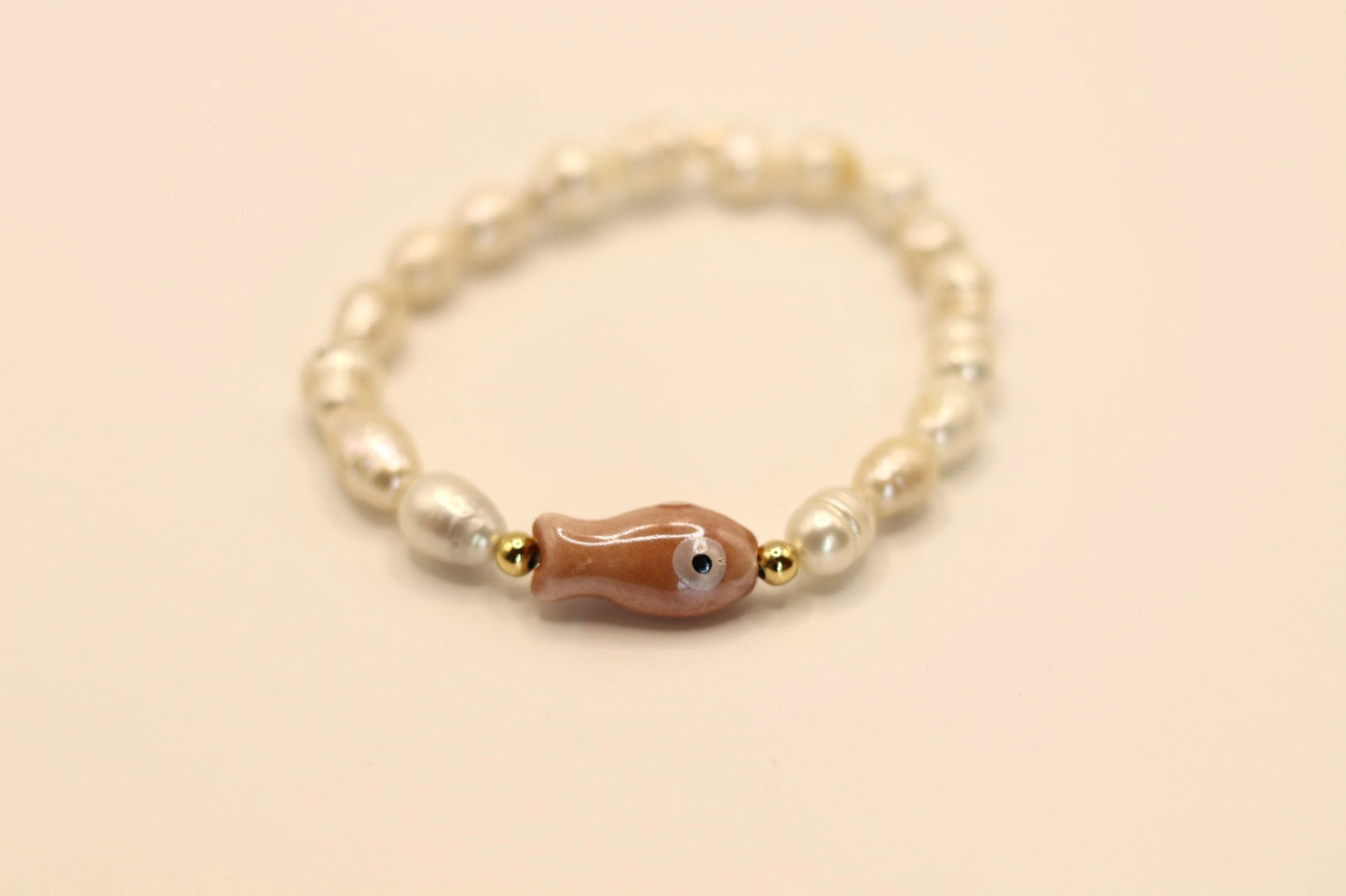 Blush Tide Bracelet (Pink Fish)