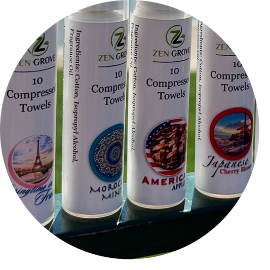 AromaQuest: Mystery Destination Pack of Compressed Towels